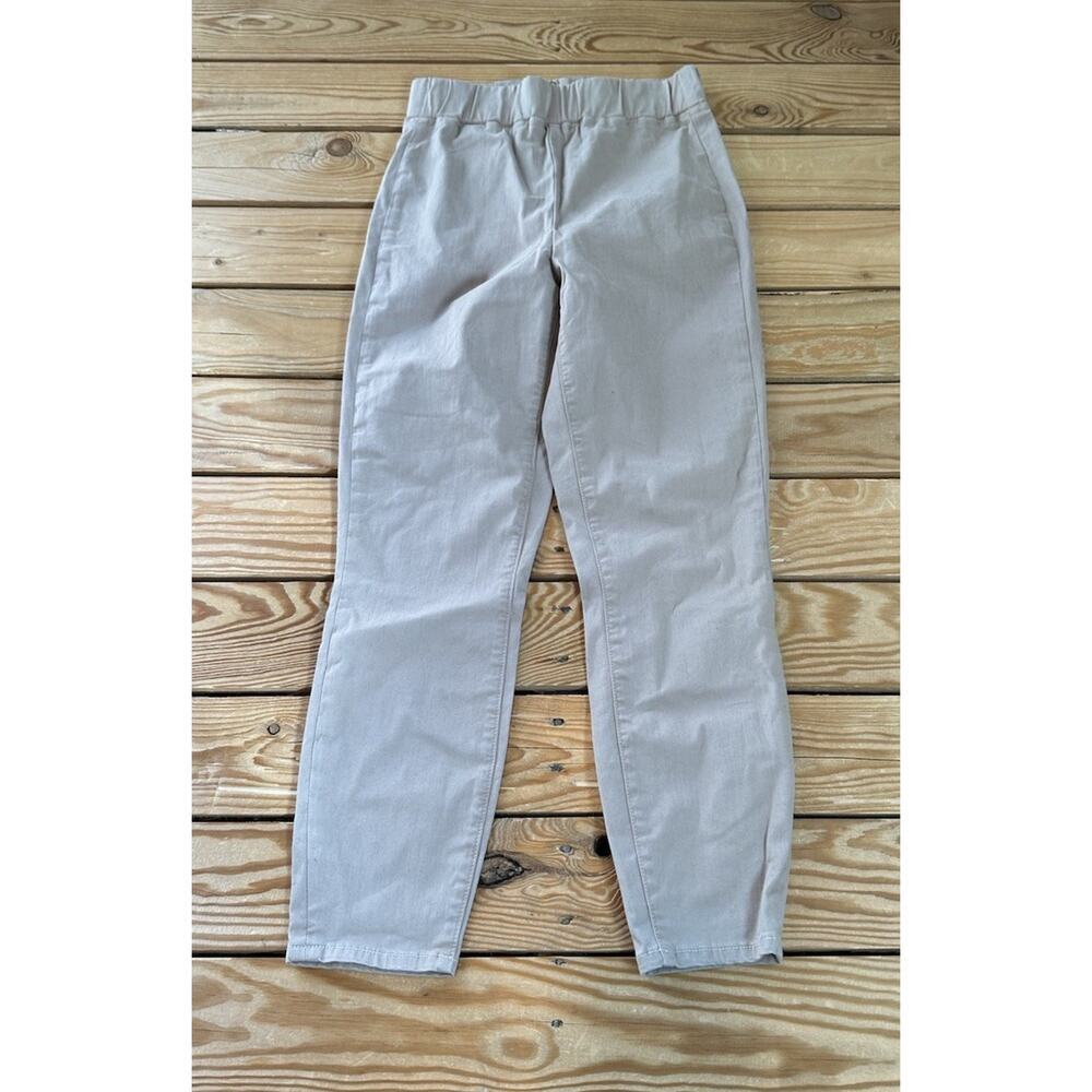 NWT L’Agence Rosalie High Rise Pedal Pusher Pants Size 25 Women’s Beige